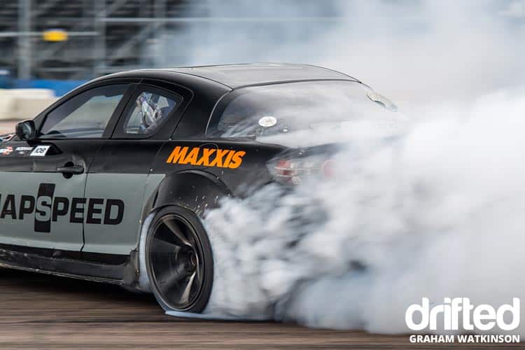 British Drift Championship Round 1 @ Rockingham - Image rx8-side