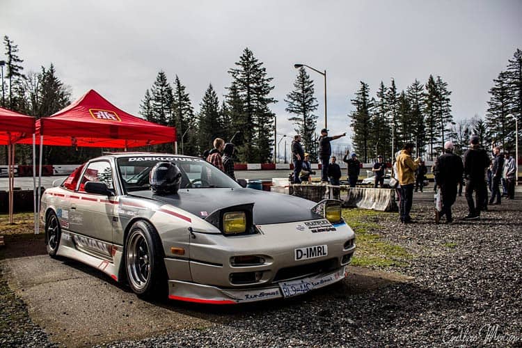 Matt's Home Built 240sx S13 - Image 240sx s13 static helmet far