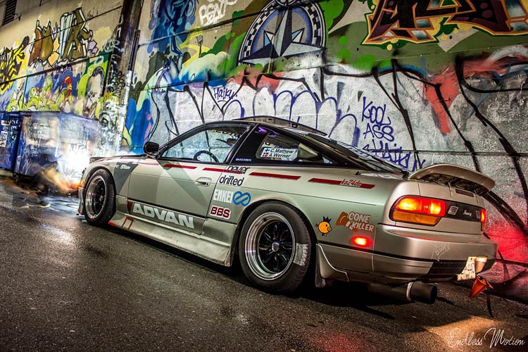Matt's Home Built 240sx S13 - Image 240sx s13 rear tunnel