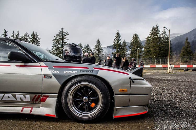 Matt's Home Built 240sx S13 - Image 240sx s13 front wheel