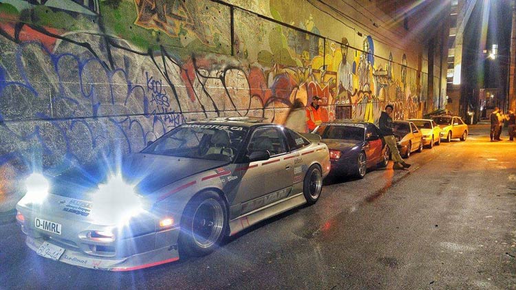 Matt's Home Built 240sx S13 - Image 240sx s13 tunnel