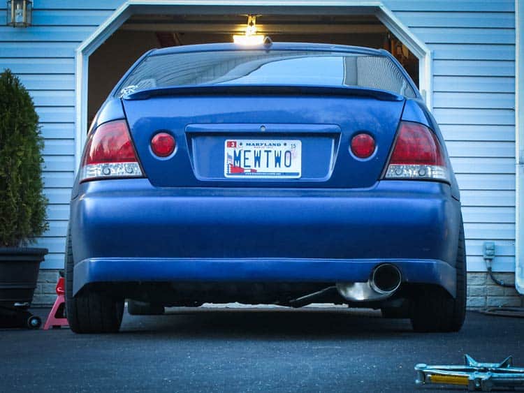 Lexus IS300 Exhaust Guide - Image manzo is300 exhaust