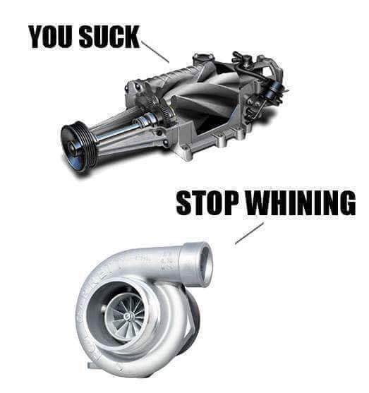 Turbocharger Vs Supercharger - What's Best? - Image turbo vs supercharger meme