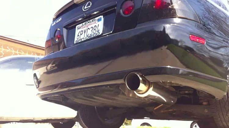 Lexus IS300 Exhaust Guide - Image tanabe concept g is300 exhaust