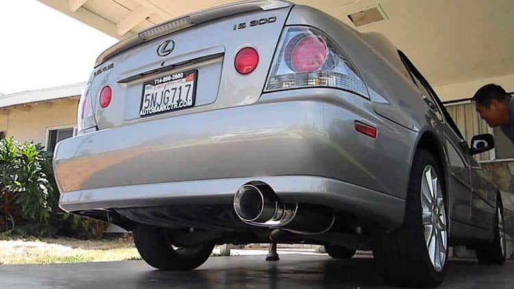 Lexus IS300 Exhaust Guide - Image tanabe medallion is300 exhaust