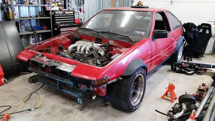 VH45DE - Everything You Need To Know - Image vh45de ae86 engine swap