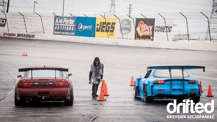 The Drift League - Irwindale 2019 - Image 240sx s13 vs rx7 fd3s