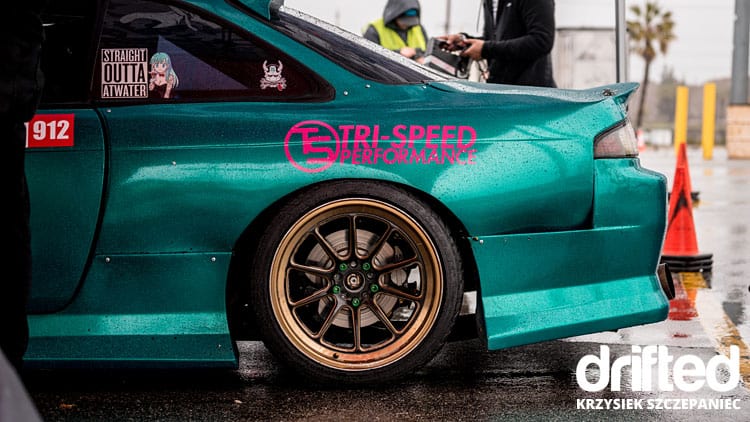 The Drift League - Irwindale 2019 - Image 240sx s14 rear wheel detail