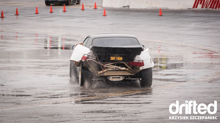 The Drift League - Irwindale 2019 - Image bmw e36 m3 rear damage
