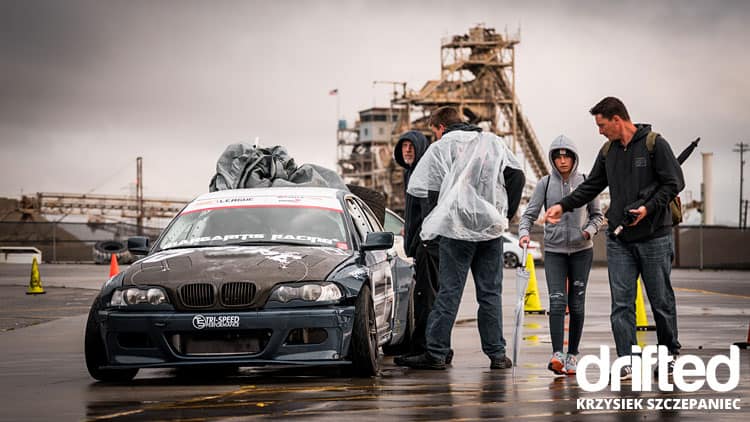 The Drift League - Irwindale 2019 - Image bmw e46 m3 pits
