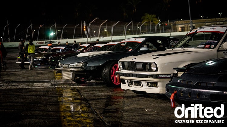 The Drift League - Irwindale 2019 - Image drift car lineup