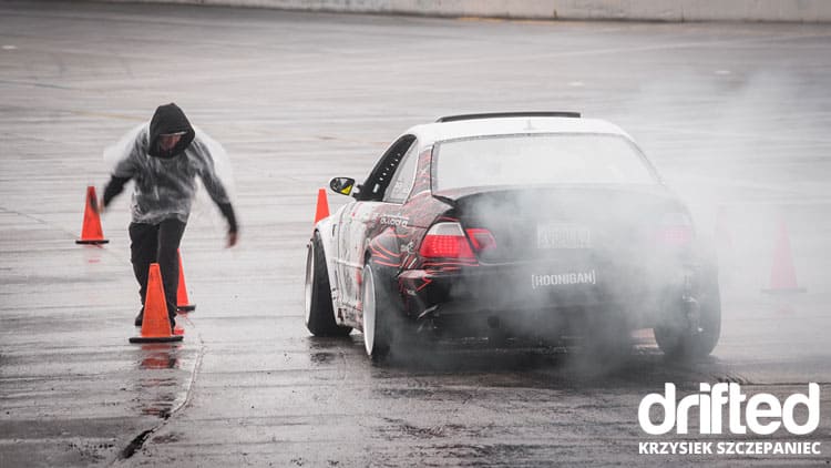 The Drift League - Irwindale 2019 - Image e46 m3 drift car on start line