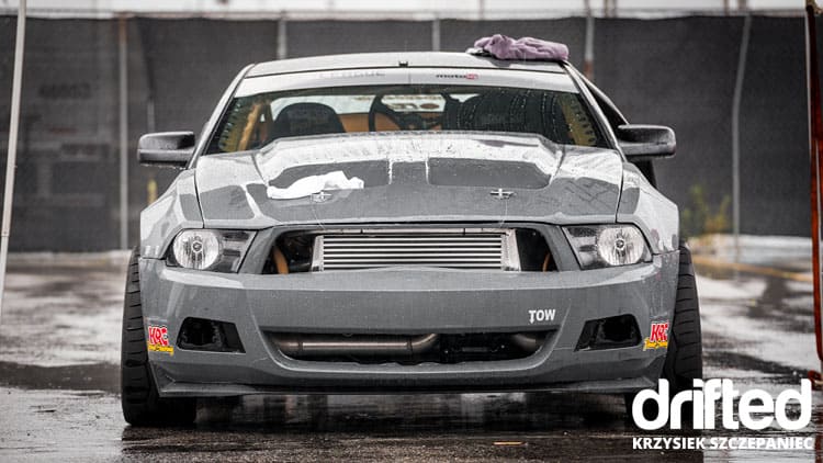 The Drift League - Irwindale 2019 - Image ford mustang drift car in pits