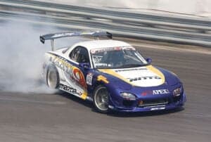 white mazda rx7