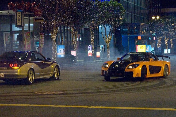 The Cars In The Fast And The Furious: Tokyo Drift - Image rx7 fd3s drifting around skyline