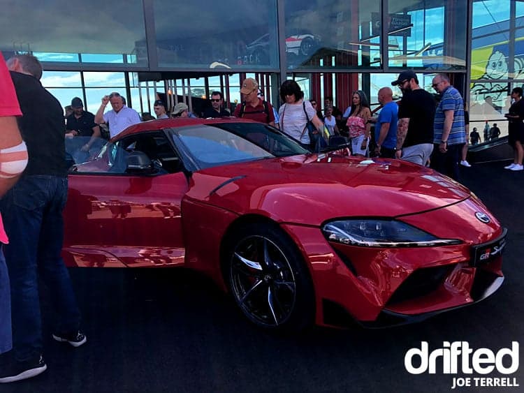 Goodwood Festival Of Speed 2019: Drifting Highlights - Image toyota supra a90 red