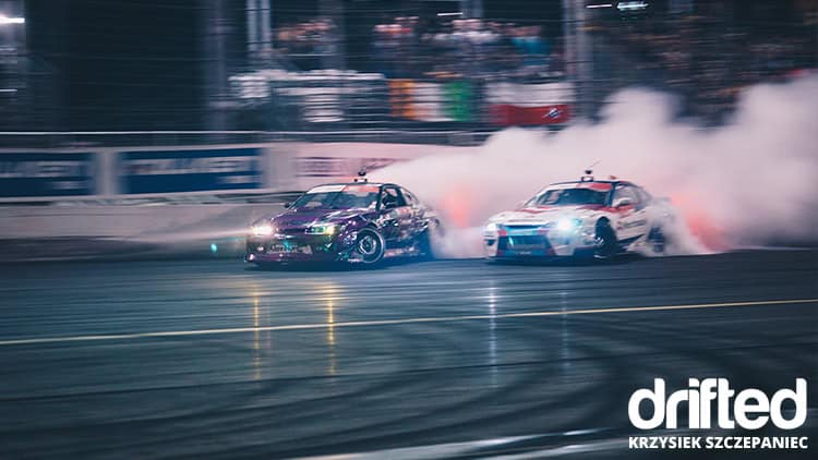 Formula DRIFT Irwindale Finale - 2019 Event Report - Image james deane vs forest wang