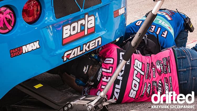 Formula DRIFT Irwindale Finale - 2019 Event Report - Image working on formula drift car