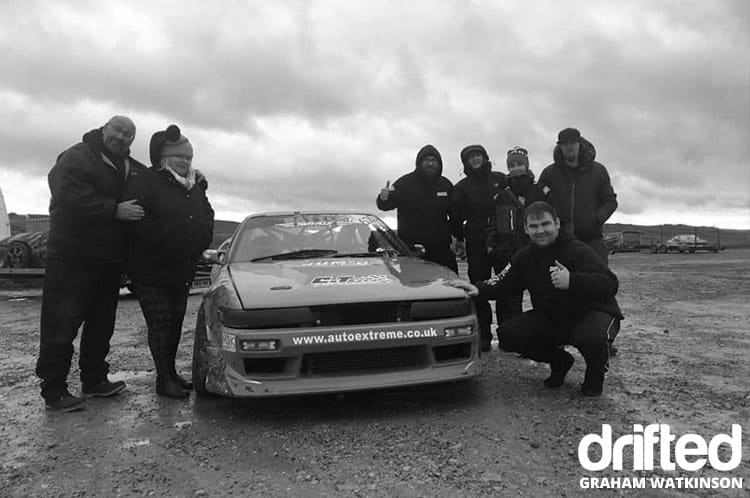 The Competitive Drifter - Mind And Machine - Image richie team shot