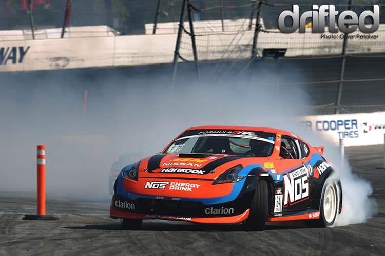 Ultimate 370z Intake Guide - Image big angle chris forsberg 370z drift car
