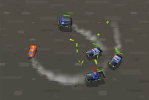 police car chase