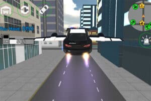 police flying car simulator