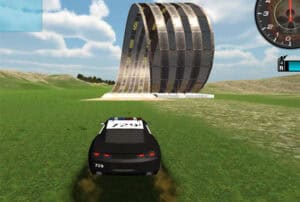 police stunt cars