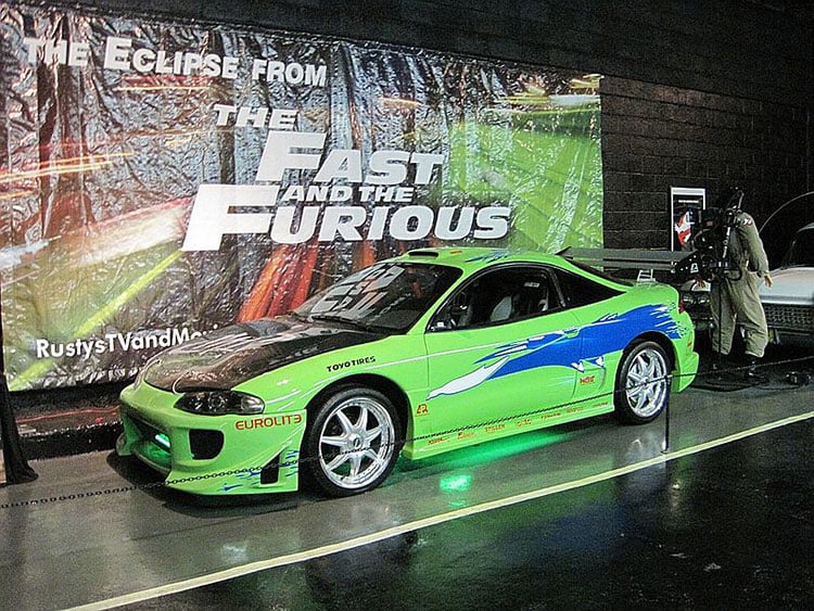 The Cars Of Brian O'Conner - Image green mitsubishi eclipse