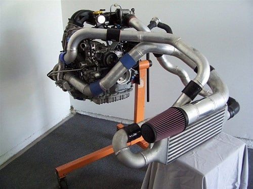 Best RX-8 Turbo Kit Guide - Image turblown low mount rx-8 turbo kit