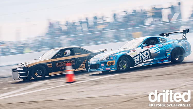 Desert Meihan 3 - Chandler, AZ - Image blue supra drift car twin battle