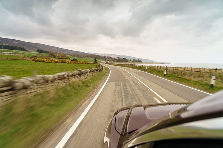 The Importance Of Exploring For Car Photography - Image nc500 car trip bonnet