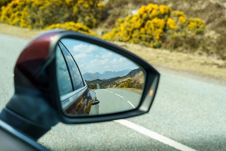 The Importance Of Exploring For Car Photography - Image nc500 car trip wing mirrors