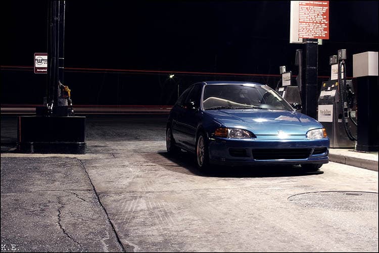 Ultimate Honda B16 Guide - Everything You Need To Know - Image civic gas station hard parked