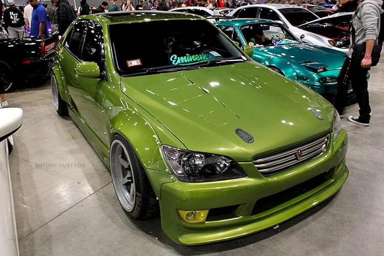 Lexus IS300 Body Kit Guide - Image green widebody lexus