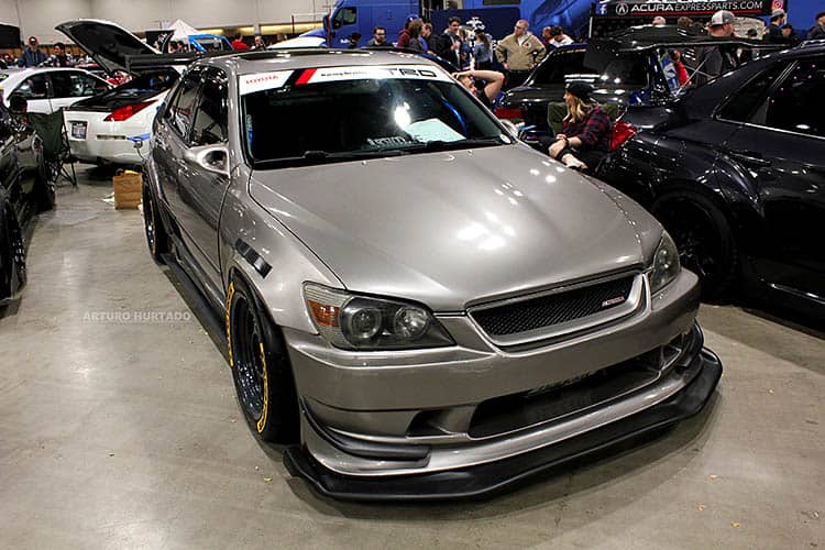 Lexus IS300 Body Kit Guide - Image grey widebody lexus