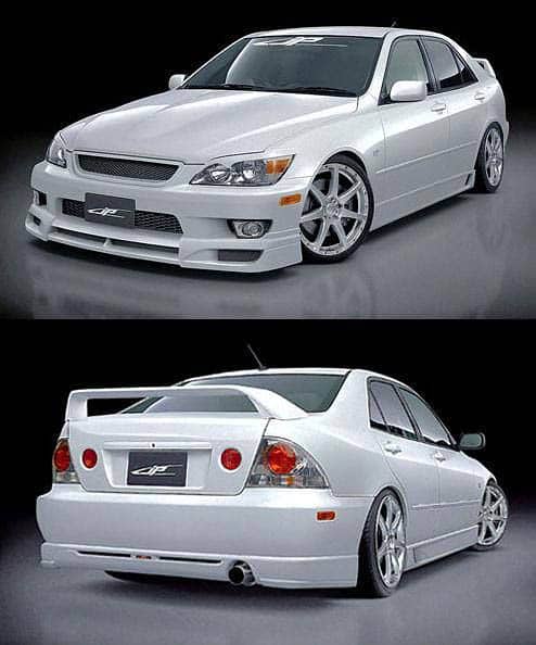 Lexus IS300 Body Kit Guide - Image jp complete