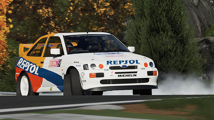 Project CARS 2 Vs Forza Motorsport 7 - Which Is Best? - Image ford escort cosworth rs repsol drift rwd