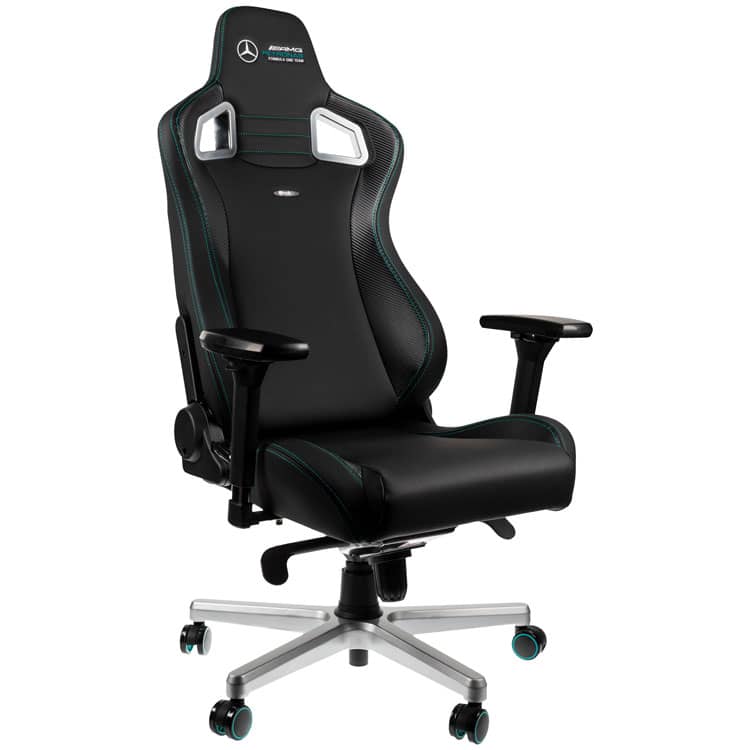 Product Spotlight: 2021 Edition Noblechairs X Mercedes-AMG Petronas Gaming Chair - Image noblechairs mercedes amg petronas 2021 gaming chair