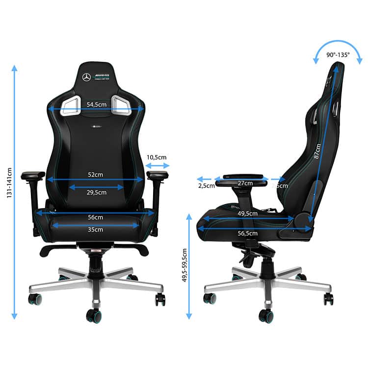 Product Spotlight: 2021 Edition Noblechairs X Mercedes-AMG Petronas Gaming Chair - Image noblechairs mercedes amg petronas 2021 gaming chair