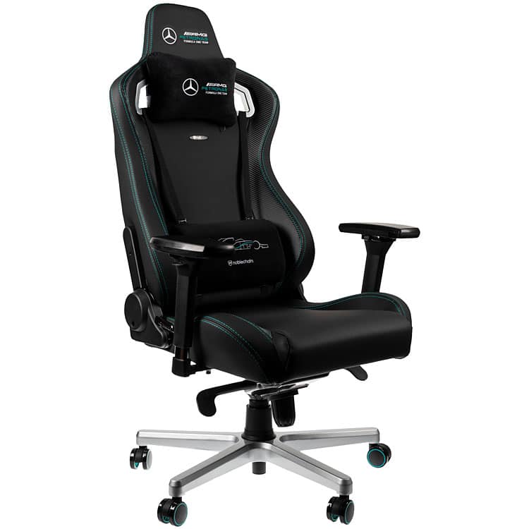 Product Spotlight: 2021 Edition Noblechairs X Mercedes-AMG Petronas Gaming Chair - Image noblechairs mercedes amg petronas 2021 gaming chair