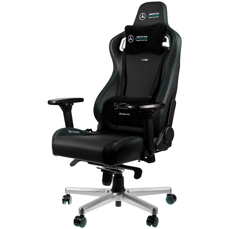 Product Spotlight: 2021 Edition Noblechairs X Mercedes-AMG Petronas Gaming Chair - Image noblechairs mercedes amg petronas 2021 gaming chair