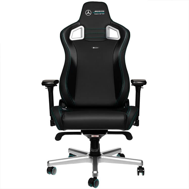 Product Spotlight: 2021 Edition Noblechairs X Mercedes-AMG Petronas Gaming Chair - Image noblechairs mercedes amg petronas 2021 gaming chair