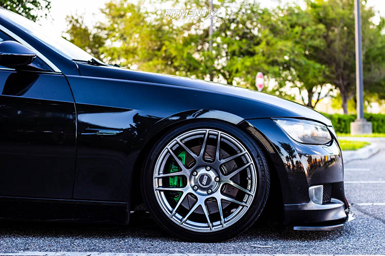 335i Vs M3 - Which Is Best? - Image 2008 335i bmw base solowerks coilovers esr rf1 machined black