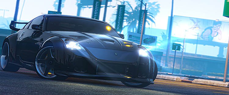 Best Drift Car In GTA 5 Guide - Image tuned modded modified nissan 350z fast and furious