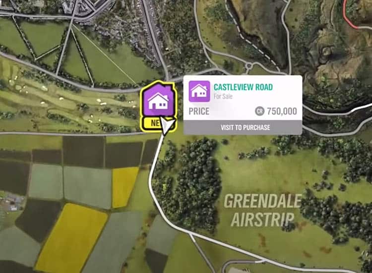 Ultimate Forza Horizon 4 Houses Guide - Image castleview road