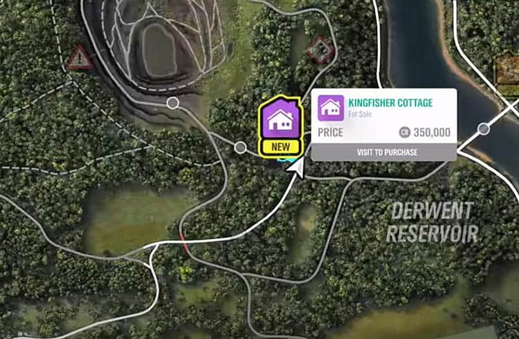 Ultimate Forza Horizon 4 Houses Guide - Image kingfisher cottage location