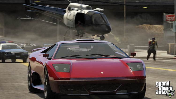 Ultimate GTA V Glitches Guide - Image supercar hypercar police chase helicopter