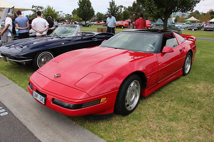 Ultimate LT1 Engine Guide - Image chevrolet c4 corvette red car show