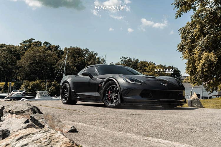 Ultimate LT1 Engine Guide - Image corvette chevrolet grand sport stock air suspension velgen sl 10 matte black