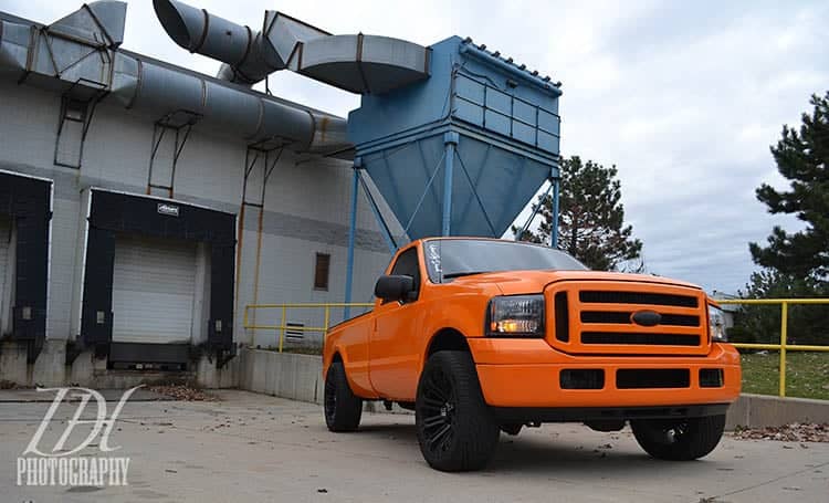 6.0 Powerstroke - Everything You Need To Know - Image ford pickup truck orange 6.0 powerstroke